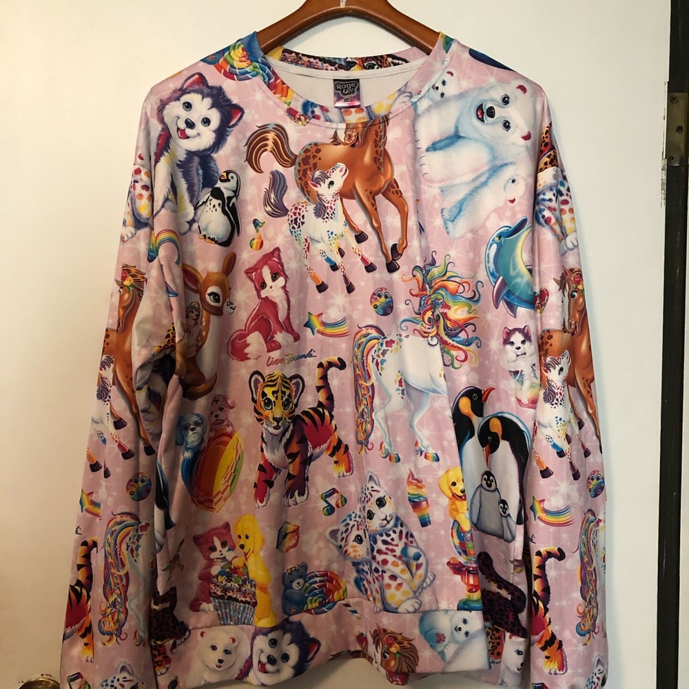 Plus size Lisa Frank Sweatshirt